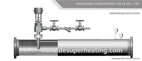 Desuperheating pentru abur supraîncălzit